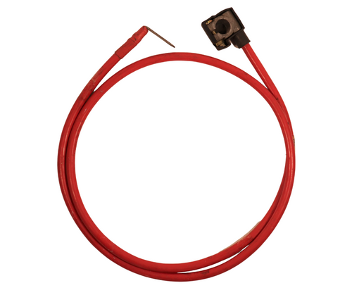 Mahindra positive battery cable 000013074P04 E000013074P04 for supplying power from the battery to the starter on 5520 6520 7520 7060 and 8560 tractors