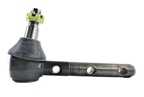 Mahindra ball joint assembly knuckle arm end 007201050C91 used on 2WD 4500, 5500, 6000, 6500, 5530, 6030, 6530, 5555, 5565 and 5570 tractors at each end of the power steering cylinder connecting link.