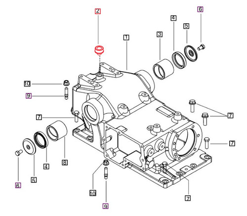Mahindra hydraulic lift housing breather cap 007207862D91 with alternate number 000013362P04 for 6065 6075 6000 8000 20 25 30 35 45 55 60 70 mPower and 5100 Series tractors, venting the hydraulic or transmission housing while helping keep out dirt and moisture.