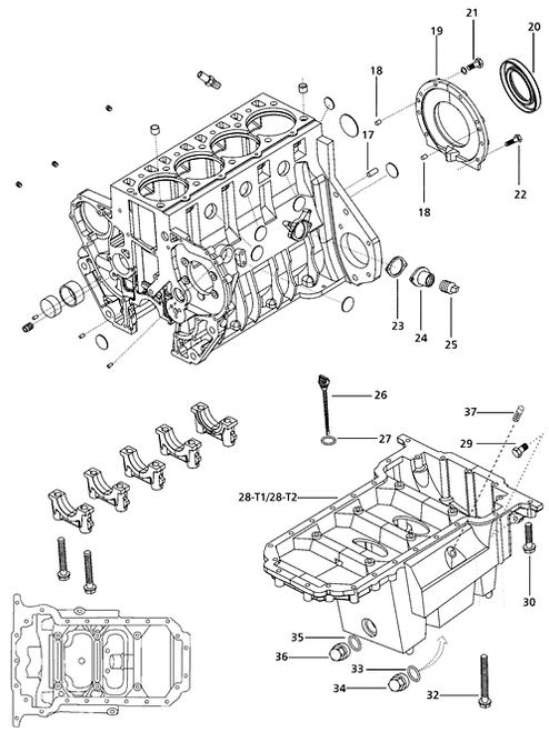 WASHER FOR FRONT OIL DRAIN PLUG FOR MAHINDRA TRACTOR (000020287E05)