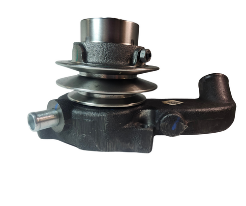 Mahindra water pump 006016788B91 fits Mahindra 4500 Series 4540 and 4550 2WD and 4WD Tier 4 tractors, and is the engine cooling system pump that circulates coolant through the block, head, and radiator to help control engine temperature and reduce the risk of overheating.
