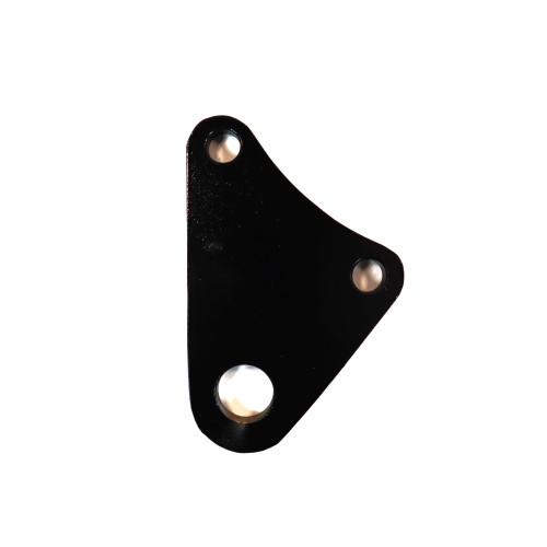 Mahindra lower link plate 11105200040GB for left or right rear axle on eMax 22 and eMax 25 tractor 3-point hitch lower link mounting.