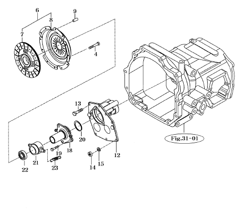 Mahindra front transmission clutch O-ring V7211031060 for 2310 and 2810 10 Series 4WD gear tractor clutch and control assembly.