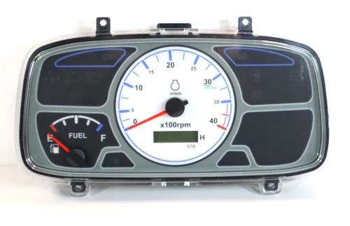 Mahindra meter panel assembly 11206602001 / 11206602000 for eMax 22 Gear, eMax 22 HST and eMax 25 HST tractors – OEM instrument panel from Bill’s Tractor & Equipment