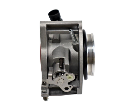 Mahindra throttle body assembly L1009801155 with built‑in throttle position sensor for mPACT XTV 750 and Retriever 750 gas UTV models; verify VIN/serial range for correct application.