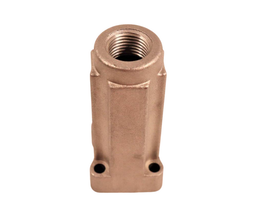 Mahindra hydraulic line end cap 19482156430 for 1533 1538 and 1640 tractors, small metal cap fitting used at the end of a rear hydraulic line to close and seal the circuit against oil leaks and contamination.