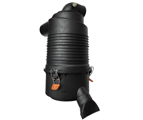 Mahindra air cleaner assembly FPG068449 10871215000 for 2500 and 2600 Series Tier 4 tractors such as 2540, 2538, 2545, 2555, 2565, 2638, 2645, 2655, 2660, 2665, and 2670, complete engine air filter canister unit.