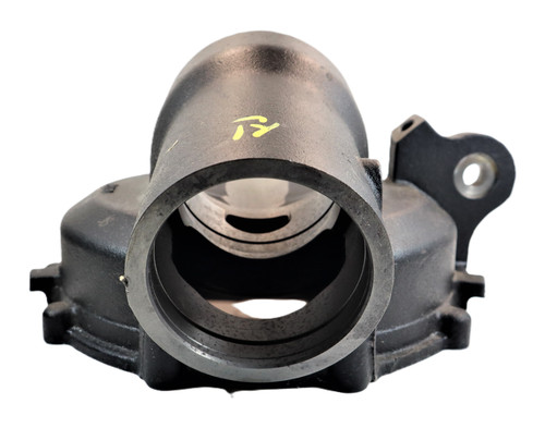 Mahindra left‑hand front final drive case 12414342000M for 5010/6010 and 2555/2655/2660 tractors, providing the main structural housing for the planetary gears and wheel hub on the front axle assembly.