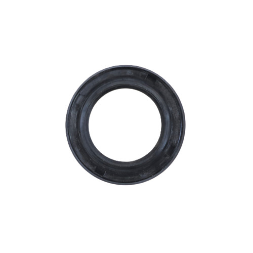 Mahindra transmission input shaft oil seal V7441304508 shown as a circular rubber‑covered metal seal with a single lip and spring that presses around the input shaft to retain gear oil in the transmission housing on Mahindra 2310, 2810, 4010, 2540, 2545 and 2645 tractors.
