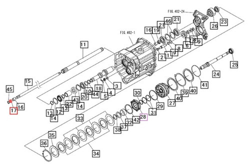 Mahindra transmission shaft oil seal 19631276000 for 1635 1640 and other 15 16 1500 1600 Series gear tractor transmissions.