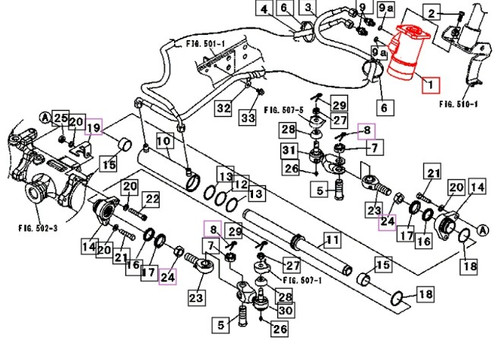 Mahindra HSU power steering unit 19582231000 for Max 22 24 25 26 28 and 1815 1816 2415 2516 tractor hydrostatic steering system.