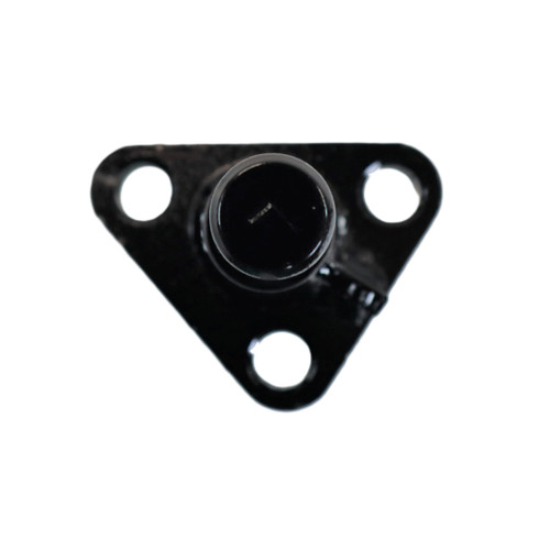 Mahindra left-hand 3-point hitch bracket/pin assembly 15685252204GB for 3510, 4110, 4510, 5010, 6010, 2555, 2655, and 2660 tractors, OEM LH lower lift arm pivot pin that mounts the left hitch arm to the rear axle housing.
