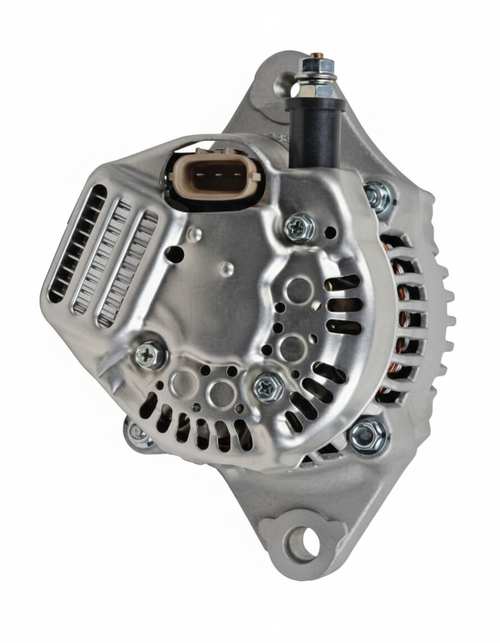 Mahindra eMax 20S 12V 40A alternator 12942377210 replacement for 40052159 charging the battery and electrical system on HST OS tractors.