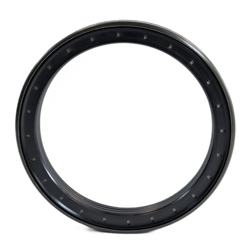 Mahindra front wheel hub oil seal ring 006514874U1 for Mahindra 6065 6075 7085 and 7095 tractors with Carraro 20.16 front axles, used in the front wheel hub assembly to retain oil and protect the bearings from contamination.