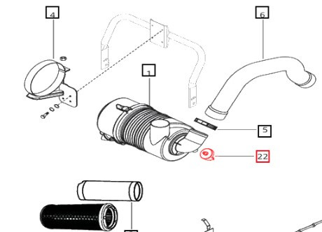 Mahindra air cleaner service/clog indicator 006000827F1 is mounted in the air intake system on 00, 20, 35/3500, 45/4500, 55/5500, 60, 70, 80 and 3600 Series tractors, where a single indicator monitors air filter restriction and signals when the primary air filter needs service. This updated indicator replaces older part 000020846E05 and is used on a wide range of models including 4500, 5500, 6000, 6500, 5520, 6520, 7520, 3540, 3550, 3640, 3650, 4540, 4550, 5545, 5555, 5565, 5570, 8560, 7085, 7095, 8090 and 8100, often listed both under the engine air intake system and under ECU/sensor/switch or switches/sensors sections.