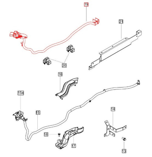 Mahindra disconnect switch to earth negative cable E007703359D91 for 8090 8100 7085 7095 cab tractor wiring harness