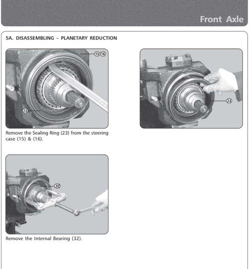 SERVICE MANUAL FOR 5555, 5565, AND 5570 2WD & 4WD  **DIGITAL VERSION**