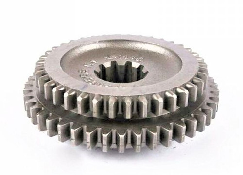 Mahindra 2nd and 3rd speed sliding gear 006501559R1 44 and 38 tooth for 3505 E350 3325 3525 3825 4025 4525 4540 tractor sliding mesh transmission