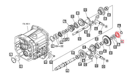 Mahindra front axle shaft and transmission ball bearing 07520663050 / 7520663050 for 15, 16, 1500, 1600, Max and Max XL/Max XLT tractors, OEM driveline bearing used in front axle hubs, rear axle housings and compact tractor transmission/mid PTO assemblies.