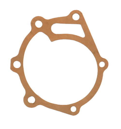 Mahindra internal water pump gasket MM409326 for Mahindra 1526 1626 2015 2216 2415 2516 2615 2816 3015 3016 Max 22 24 25 26 28 and Max XL 25 26XLT tractors, used between the water pump and engine block to seal coolant passages and prevent leaks in the cooling system.