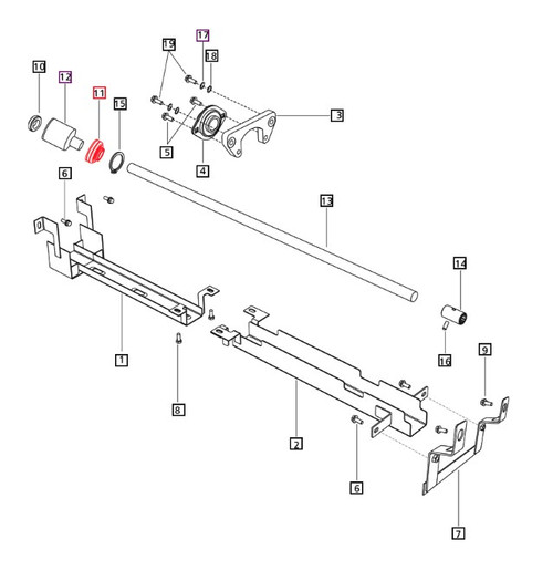 Mahindra front axle rubber boot E006507849D1 shown as a heavy-duty black rubber CV-style boot for the front driveshaft and axle support on Mahindra 35, 3500 and 3600 Series tractors including 3535, 4035, 4535, 5035, 3540, 3550, 3640 and 3650.