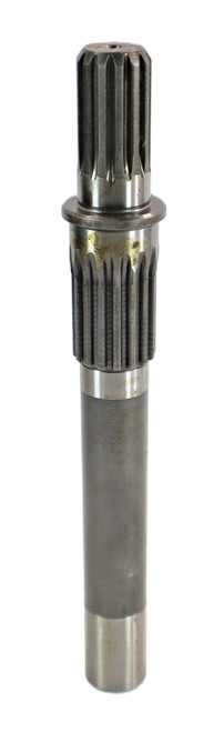 Mahindra internal PTO drive shaft 15642210050 for 10 Series 3510, 4110, and 4510 tractors, OEM shaft inside the transmission and rear axle that carries power to the rear PTO stub shaft.