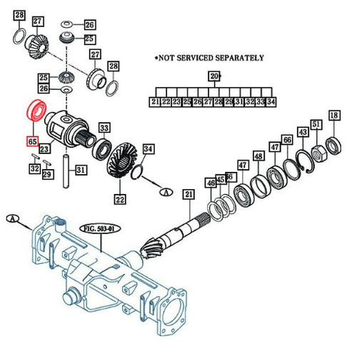 Mahindra multi‑use driveline ball bearing V6001106211 used in front axle differentials, rear axle housings, rear differentials and PTO shafts on many 10 2500 2600 and mForce 100/105 series tractors, sold individually.
