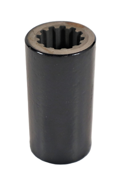 Mahindra front axle propeller shaft coupler 10251922AG0 (alt 10251922000), item #2, used once per tractor at the MFD PTO/propeller shaft connection on selected 15/16 Series and Max 26/28 compact tractors.