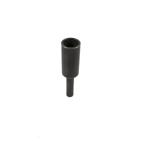 Mahindra engine oil dipstick adapter and tube assembly 006014327B91 for Mahindra 4025 4WD T4, 4540 4WD T4 and 4550 4WD T4 tractors, installs in the engine block crankcase with oil pan to guide the separate engine oil dipstick.