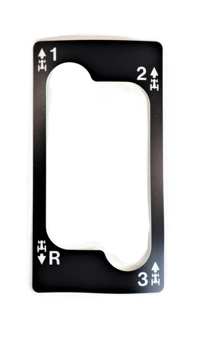 Mahindra Main Gear Shifting Decal (19632714000) – Fits 2015 & 2216 Tractors