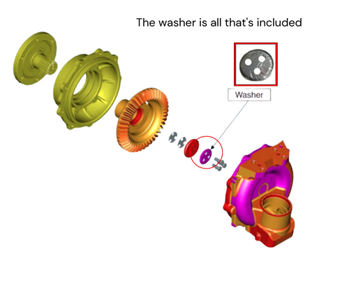 Mahindra front axle shaft retaining washer E006504591D1 for Mahindra 35 25 3500 4500 and 3600 Series tractor front axles including 3535 4035 4535 5035 3540 3550 3640 3650 4540 4550 and 4025.