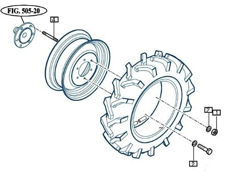 Mahindra M16 hex front wheel lug nut V3043600160 for Mahindra 10 2500 eMax and mForce 105 Series tractor front and rear wheel mounting, nut only with bolt and washer sold separately.