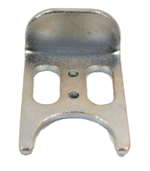 Mahindra loader valve locking plate ANS8842800 for Ansung AML333, AML334, 4540-4, 4550-2, 4550-4, AML205 Max 26L and Max 26XL loaders, used to secure and position hydraulic valve components within the loader valve body.