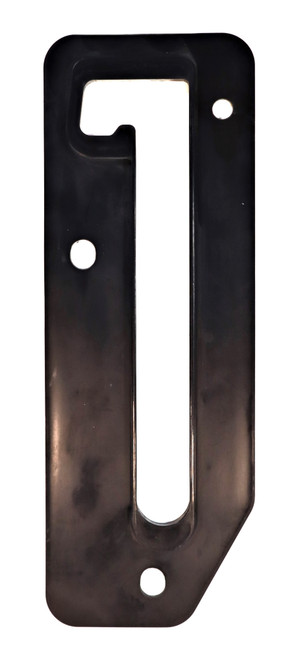 Mahindra middle cover IPTO 007530664D1 for 20, 30, 55, 60 Series and mPower 75/85 tractors, used as the sheet metal cover over the IPTO lever and linkage area on the operator platform.