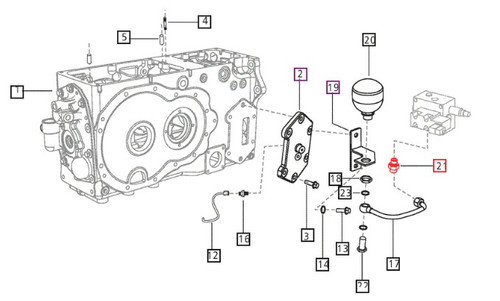 Mahindra hydraulic male stud coupling E007204398D1, G1/4 12 mm pipe, used on Mahindra 35, 3500, 3600, 6000, 7000 and 8000 Series tractors in transmission case, PTO control, PST valve and power steering hydraulic lines.