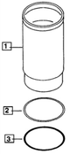 SLEEVE PACKING LOWER SEAL FOR 4005 MAHINDRA TRACTOR (001231297R2)