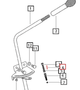 SPRING GOVERNOR CONTROL FOR 6000 MAHINDRA TRACTOR (003047323R1)