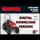 SERVICE MANUAL MAHINDRA 2415 GEAR AND HST ***DIGITAL DOWNLOAD***