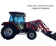 Mahindra RH Door Glass (14527053131) - Fits Cabin Models 2500 Series, 2600 Series, 5010 & 6010