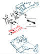 MOVING BRACKET COMPONENT FOR 54" MOWER ON MAHINDRA TRACTOR (93801006500AGB)