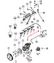 FUEL LINE (OVERFLOW HIGH PRESSURE TO PUMP) FOR MAHINDRA TRACTOR (006021011D1)