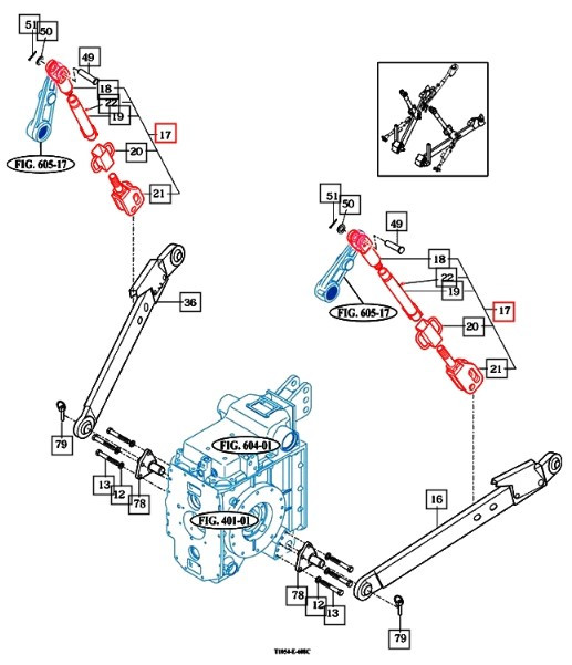STABILIZER ASSEMBLY FOR MAHINDRA TRACTOR (19573020002) Bill's Tractor