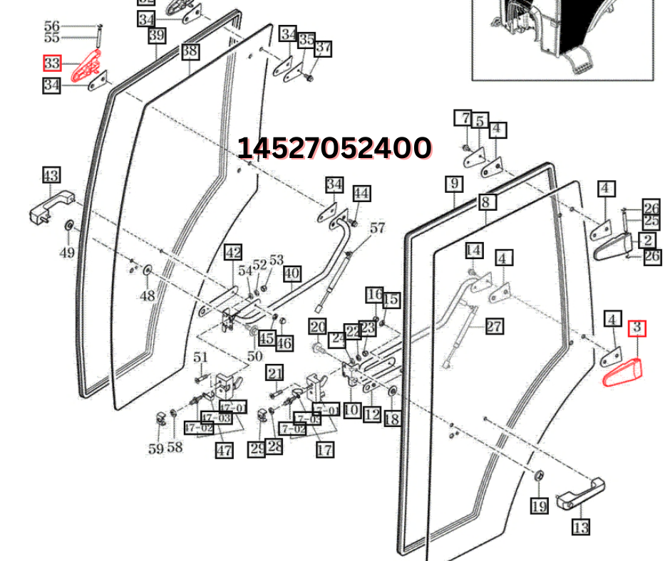 Hinges - REAR HINGES - BRACKETS FOR REAR DOOR HINGES - Pastore & Lombardi  produces a wide range of components mainly for industrial vehicles