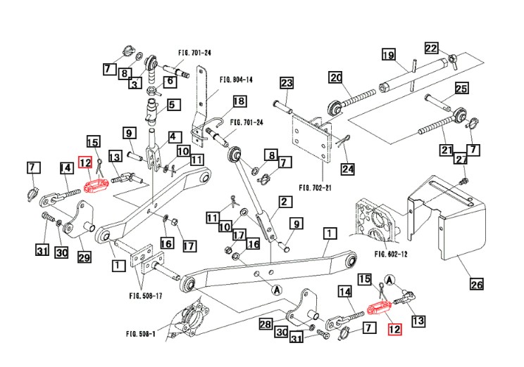 TURNBUCKLE FOR 3POINT ON MAHINDRA TRACTOR (10383032000) Bill's Tractor