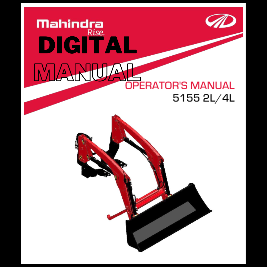 Mahindra 5145 & 5155 4WD Tier 4 Digital Service Manual Includes 5155