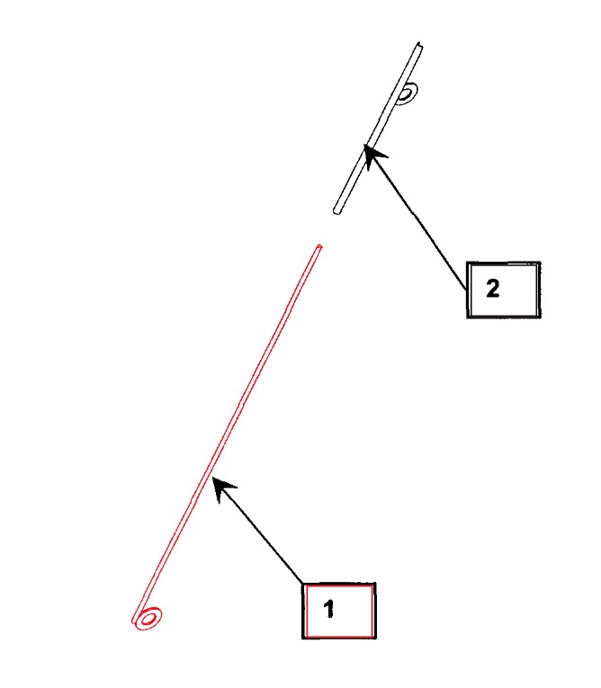 BUCKET LEVEL INDICATOR ROD FOR (MAHINDRA) FRONTEND LOADER (KMW14032005)