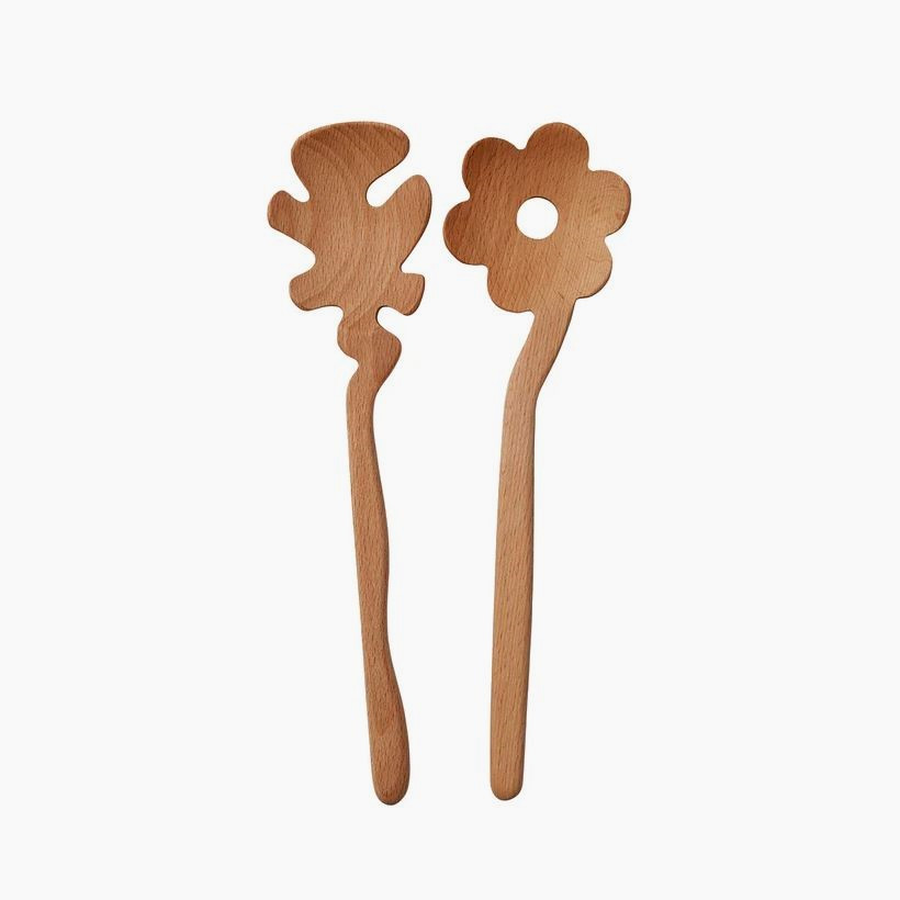 Areaware Flower Salad Servers - Thumbnail 3