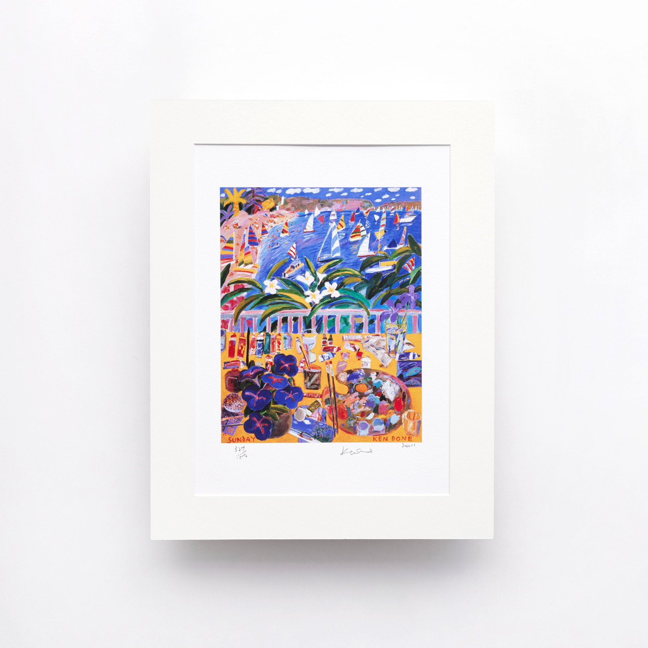 SUNDAY WORKS アートプリント Ken Done Sunday Small Limited Edition Print