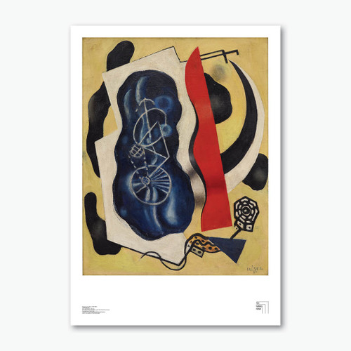 Fernand Leger, Bicycle print