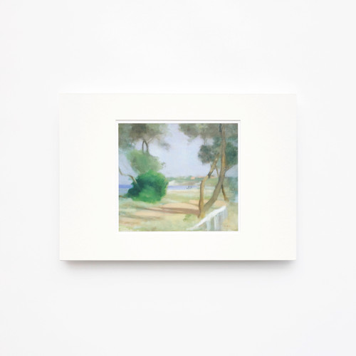 Clarice Beckett Beaumaris Foreshore Mounted Print